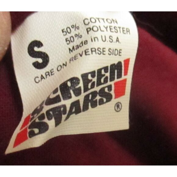 Vintage Mens T-shirt Single Stitch Small 1989 Small Vietnam Veterans POW MIA  S - Picture 4 of 5